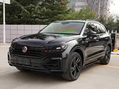 2021 Volkswagen Touareg 3.0TSI Black Sport Package, чёрный — фото 1