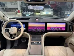 2025 Aito M9 EV Max 100kWh 6-seat, синий — фото 3