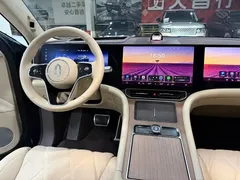 2025 Aito M9 EV Max 100kWh 6-seat, синий — фото 4