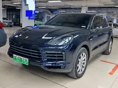2021 Porsche Cayenne E-Hybrid 2.0T PHEV, синий — фото 1