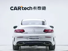 2021 Mercedes-Benz C-Class C 200 Coupe, белый — фото 2