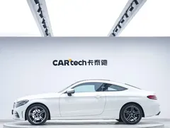 2021 Mercedes-Benz C-Class C 200 Coupe, белый — фото 3