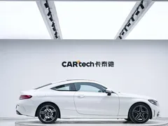 2021 Mercedes-Benz C-Class C 200 Coupe, белый — фото 5