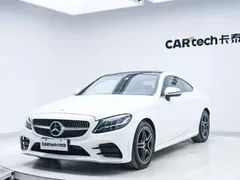 2021 Mercedes-Benz C-Class C 200 Coupe, белый — фото 13