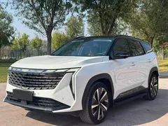 2023 Geely Atlas L 1.5TD DCT Luxury, белый — фото 1