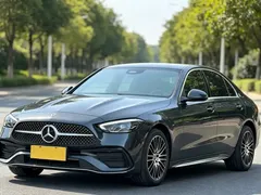 2022 Mercedes-Benz C-Class C 260 L Sport, зелёный — фото 1