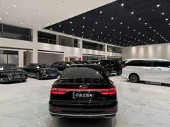 2022 Audi A8L 60 TFSIe quattro PHEV Collector's Edition, чёрный — фото 18