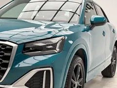 2022 Audi Q2L 35 TFSI Sport, синий — фото 4