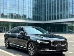 2021 Volvo S90, чёрный — фото 3