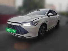 2023 BYD Qin PLUS Champion DM-i PHEV 55KM Leading, белый — фото 1