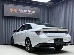 2022 Hyundai Elantra 240TGDi DCT LUX Premium, белый — фото 6