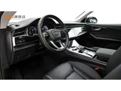 2021 Audi Q8 45 TFSI Luxury, чёрный — фото 6