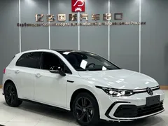 2023 Volkswagen Golf 280TSI DSG R-Line Lite, белый — фото 3