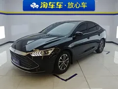 2024 BYD Qin PLUS Honor DM-i PHEV 55km Leading, чёрный — фото 1