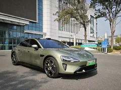 2024 Xiaomi SU7 RWD Long Range Advanced ADAS Pro, зелёный — фото 3
