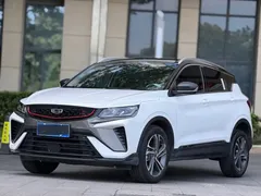 2021 Geely Coolray 1.4T DCT Diamond, белый — фото 1