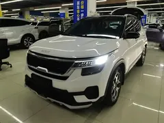 2021 Kia Seltos 1.5L CVT, белый — фото 1