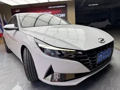 2022 Hyundai Elantra 1.5L CVT GLX Elite, белый — фото 3