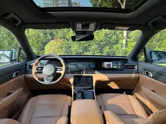 2021 Li Auto ONE EREV 6-seater, синий — фото 8