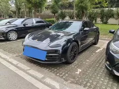 2022 Porsche Panamera 2.9T, чёрный — фото 1