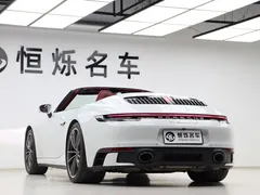 2022 Porsche 911 Carrera 4S Cabriolet 3.0T, белый — фото 25