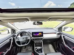 2021 Geely Coolray 1.4T DCT Platinum, белый — фото 11