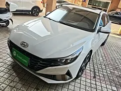 2022 Hyundai Elantra 1.5L CVT GLX Elite, белый — фото 1