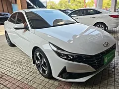 2022 Hyundai Elantra 1.5L CVT GLX Elite, белый — фото 4