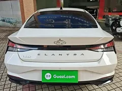 2022 Hyundai Elantra 1.5L CVT GLX Elite, белый — фото 6