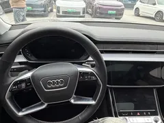 2021 Audi A8L 50 TFSI quattro Comfort, чёрный — фото 7