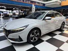 2022 Hyundai Elantra 1.5L CVT GLX Elite, белый — фото 1