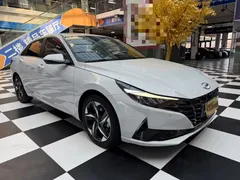 2022 Hyundai Elantra 1.5L CVT GLX Elite, белый — фото 3
