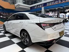 2022 Hyundai Elantra 1.5L CVT GLX Elite, белый — фото 5