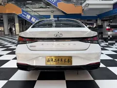 2022 Hyundai Elantra 1.5L CVT GLX Elite, белый — фото 6