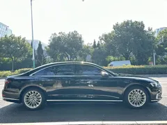 2021 Audi A8L 50 TFSI quattro Comfort, чёрный — фото 5