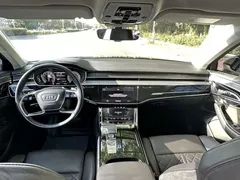 2021 Audi A8L 50 TFSI quattro Comfort, чёрный — фото 9