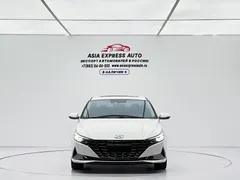2022 Hyundai Elantra 1.5L CVT LUX Premium, белый — фото 2