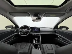 2022 Hyundai Elantra 1.5L CVT LUX Premium, белый — фото 12