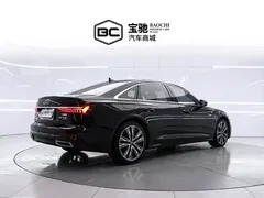 2022 Audi A6L 45 TFSI quattro Select Sport, чёрный — фото 3