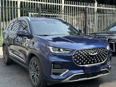 2021 Chery Tiggo 8 Pro 290TGDI DCT Luxury, синий — фото 3