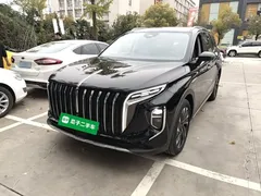 2024 Hongqi HS7 2.0T PHEV 4WD 6, чёрный — фото 2