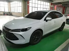 2025 BYD Qin PLUS DM-i PHEV Smart Driving 55km Leading, белый — фото 1