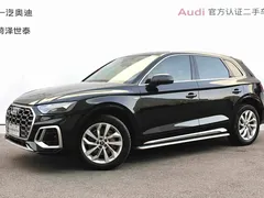 2022 Audi Q5L 40T Luxury Dynamic, чёрный — фото 1