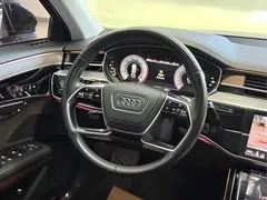 2021 Audi A8L 60 TFSI quattro Premium, чёрный — фото 5