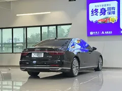 2021 Audi A8L 60 TFSI quattro Premium, чёрный — фото 17