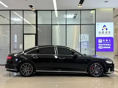 2021 Audi A8L 60 TFSI quattro Premium, чёрный — фото 18