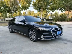 2022 Audi A8L 55 TFSI quattro Luxury, чёрный — фото 7