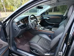 2022 Audi A8L 55 TFSI quattro Luxury, чёрный — фото 8