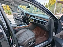 2022 Audi A8L 55 TFSI quattro Luxury, чёрный — фото 11
