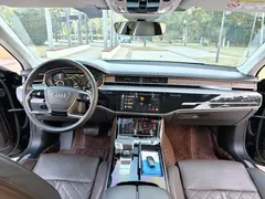 2022 Audi A8L 55 TFSI quattro Luxury, чёрный — фото 13